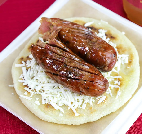 Colombian Chorizo Arepa